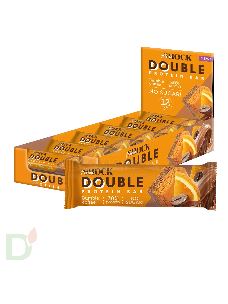 Батончик протеиновый FitnesShock Апельсиновый кофе 40гр. в Москве