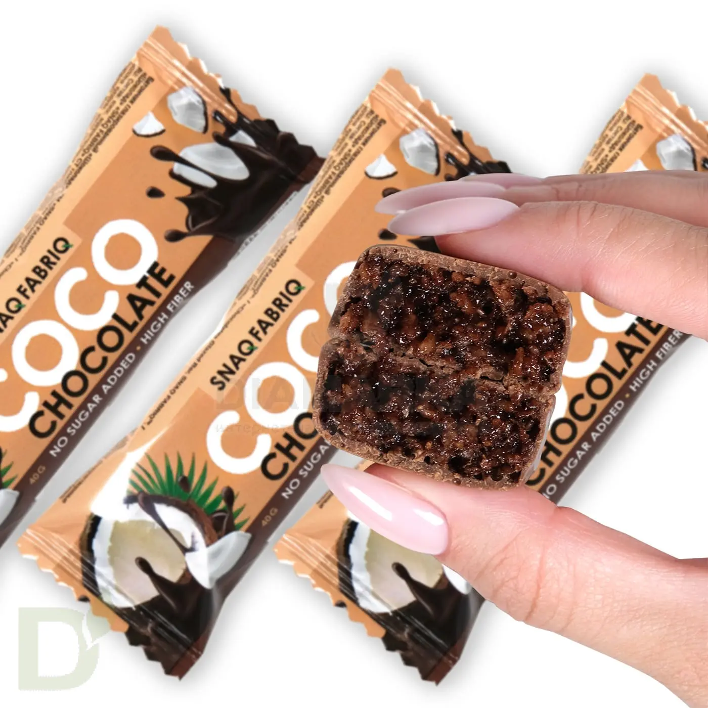 Батончик глазированный Snaq Fabriq Шоколад 40гр в Москве