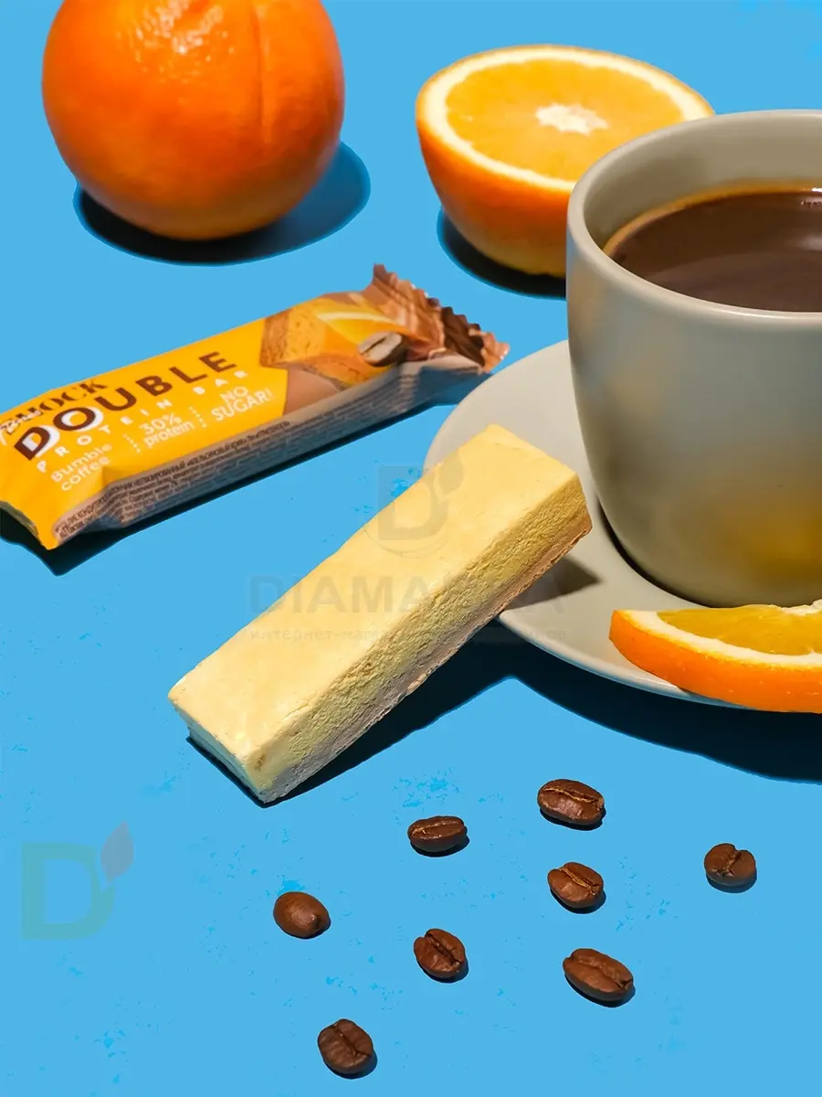 Батончик протеиновый FitnesShock Апельсиновый кофе 40гр. в Москве