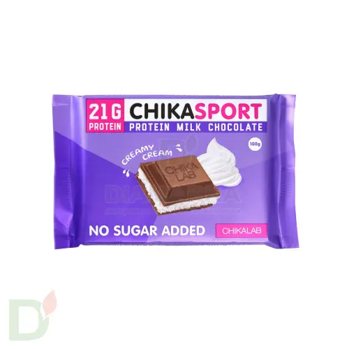 Шоколад молочный со сливочной начинкой CHIKALAB 100 гр