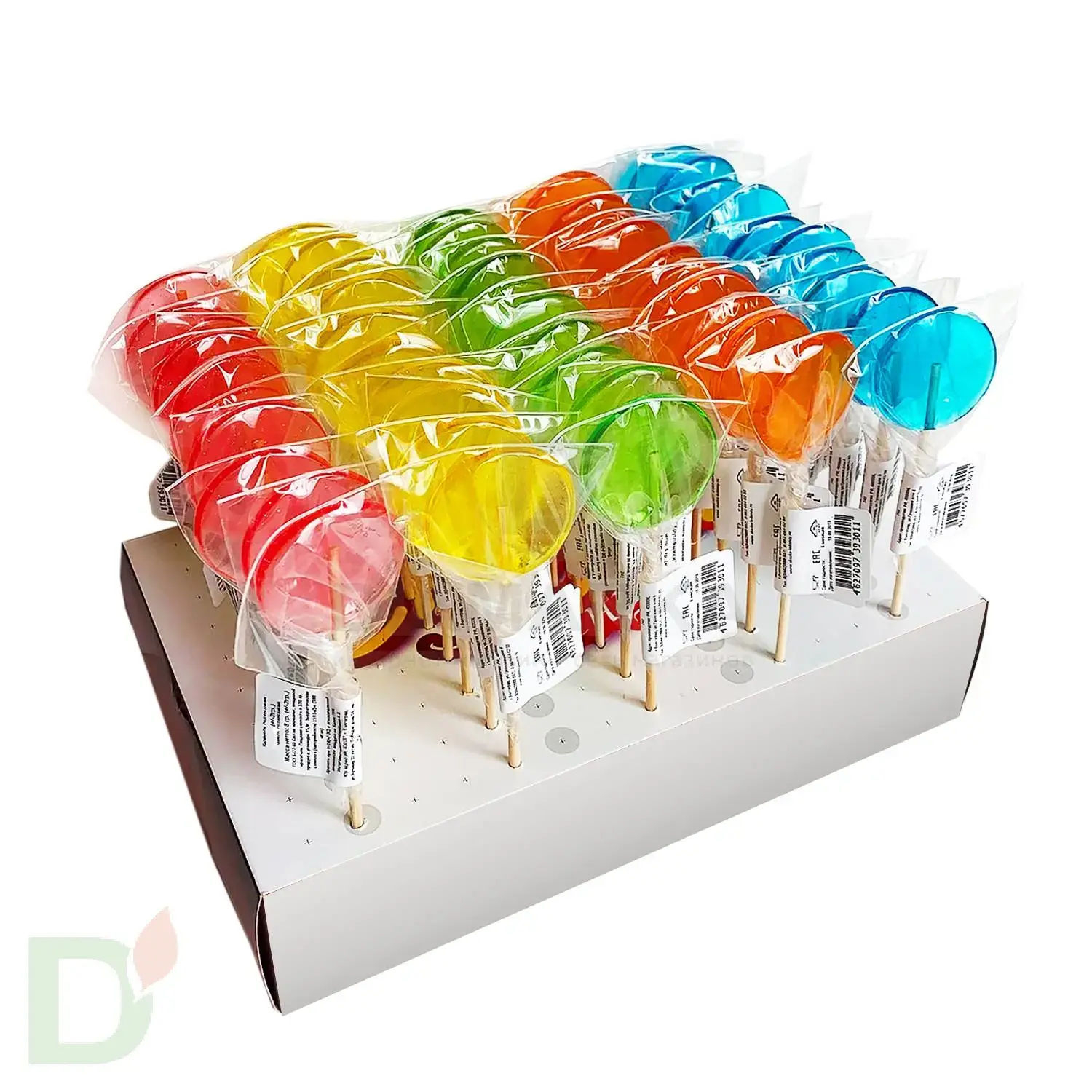 Полезный Чупа чупс без сахара на изомальте Bonbon, 10шт по 8гр