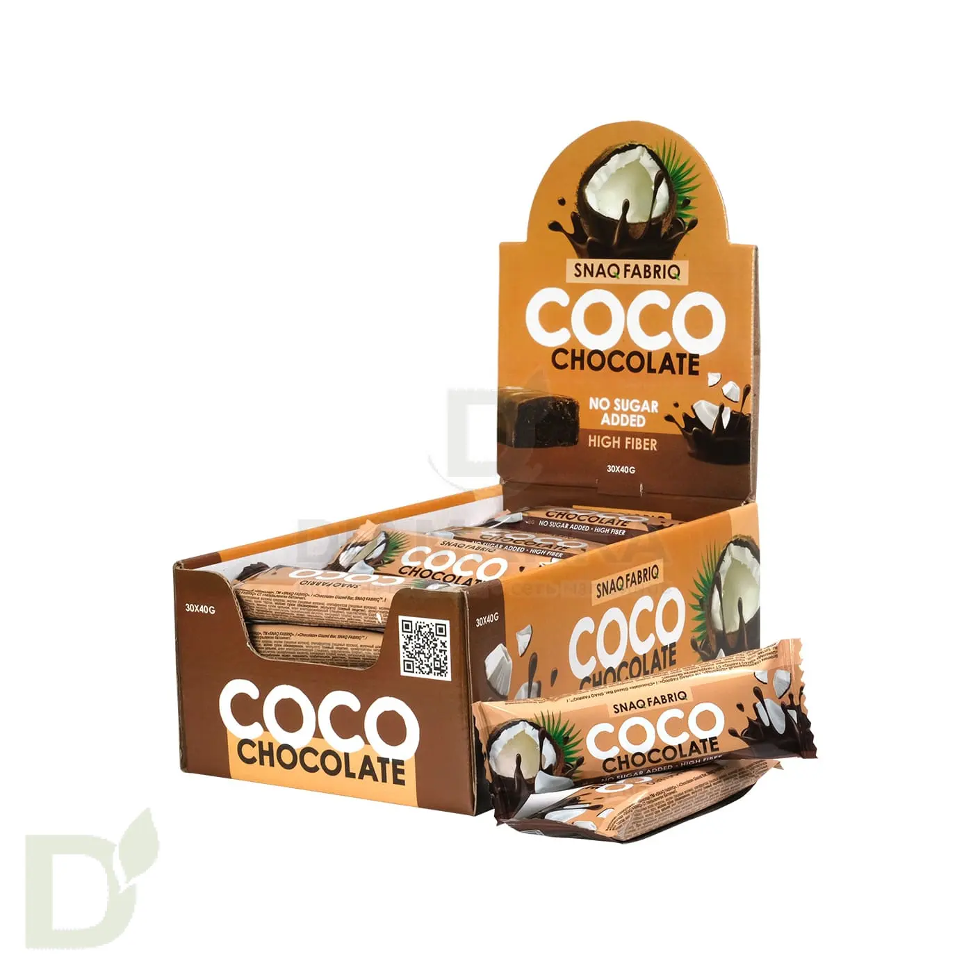 Батончик глазированный Snaq Fabriq Шоколад 40гр в Москве