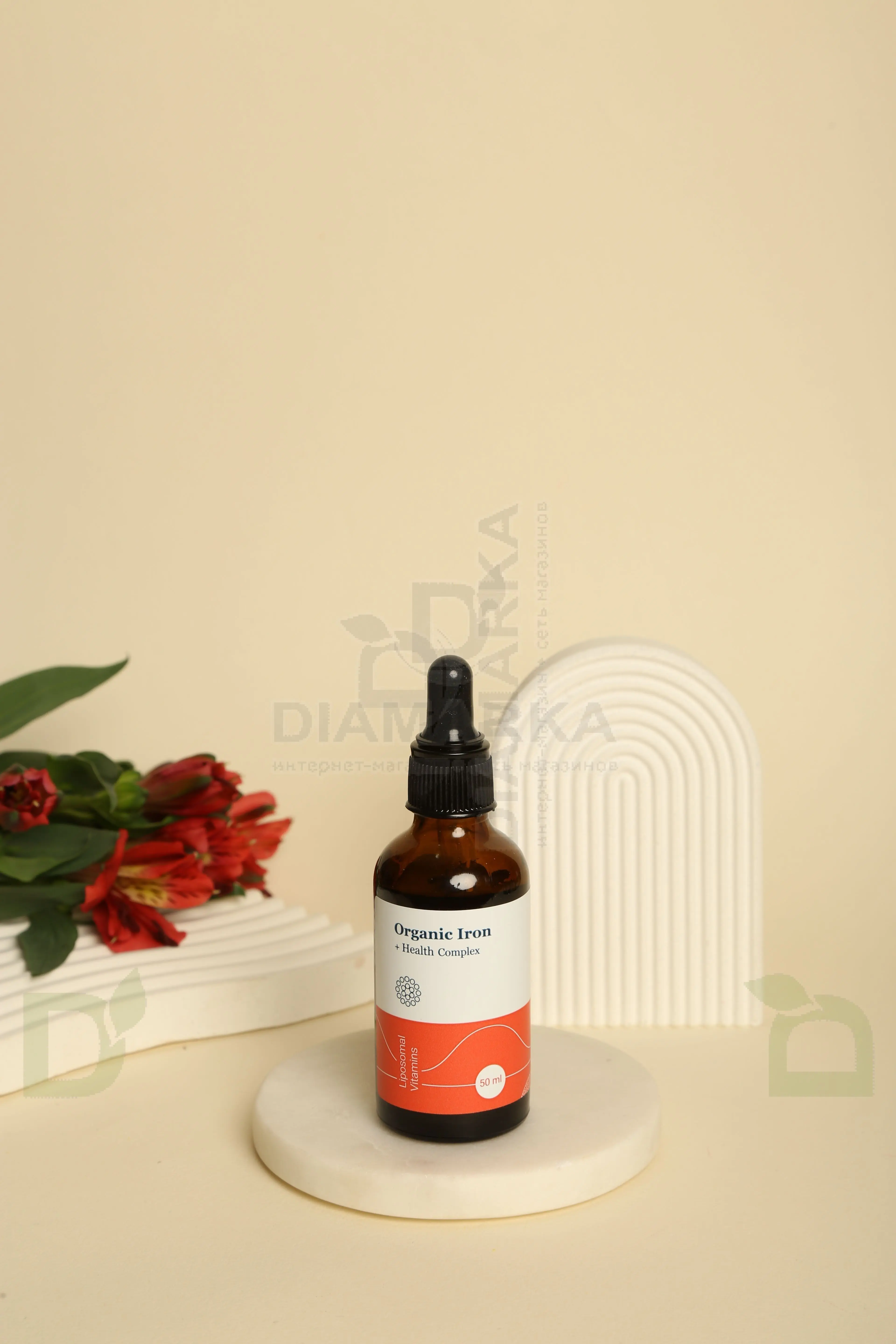 Витамины Liposomal Vitamins ORGANIC IRON 50мл флакон