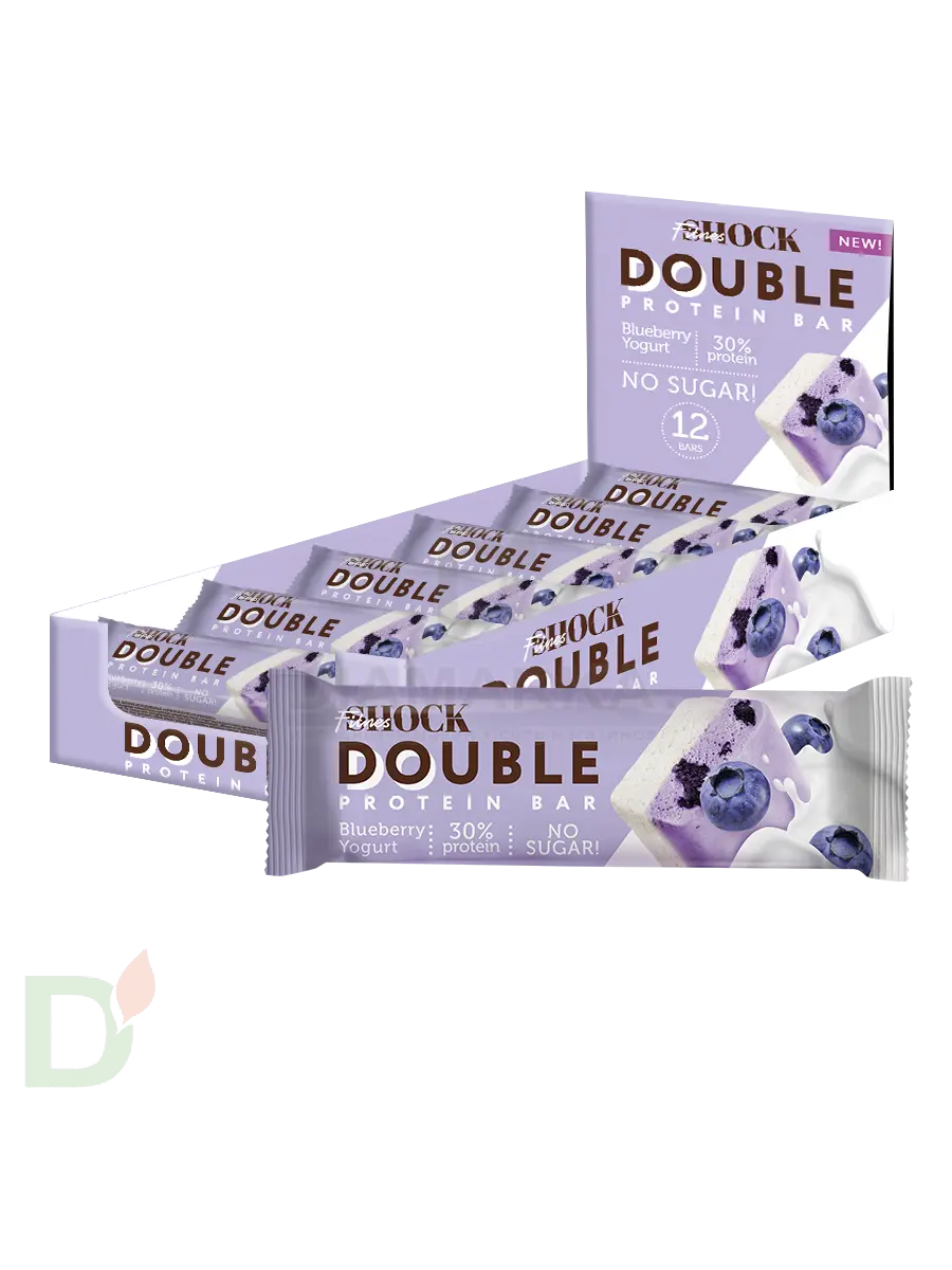 Батончик протеиновый FitnesShock Черничный йогурт 40гр. в Москве