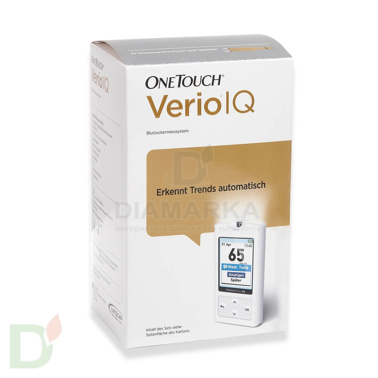 Глюкометр с цветным экраном OneTouch Verio IQ в Москве