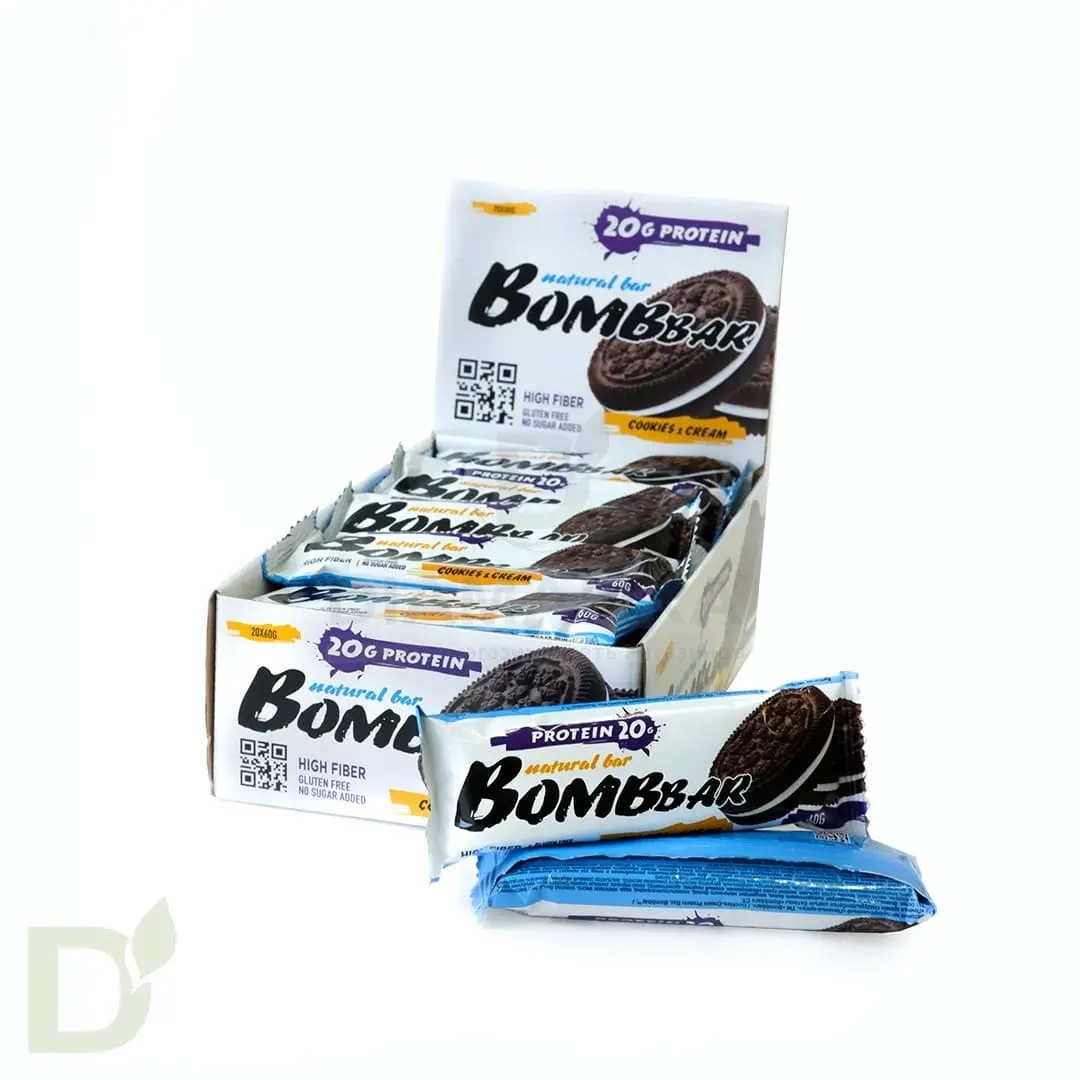 Батончик BOMBBAR Печенье с кремом 60 гр. в Москве