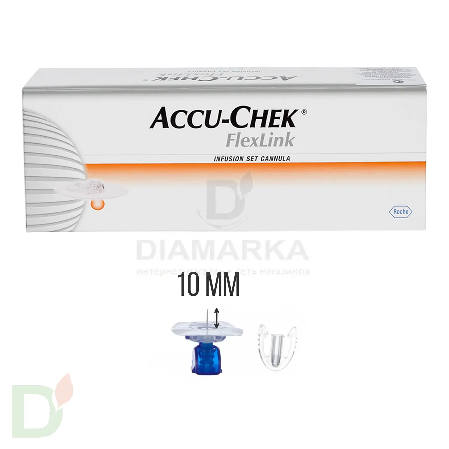 Акку-Чек Флекс-Линк, игла 10 мм (канюля), 1 шт. в Москве