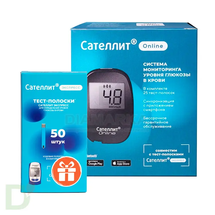 Глюкометр Сателлит Онлайн в Москве