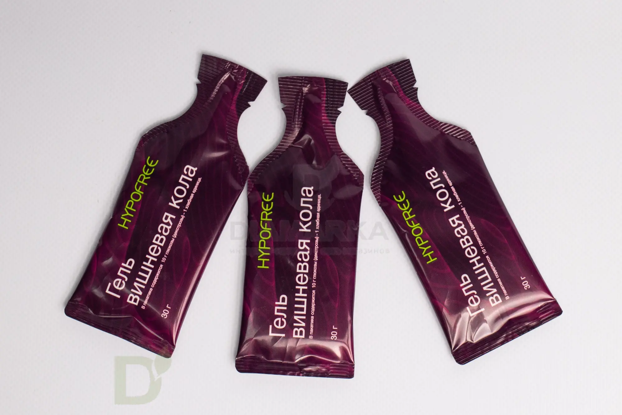 Гель HYPOFREE DIAMARKA 1ХЕ Вишневая Кола, мягкая упаковка, 10 саше по 30мл в Москве