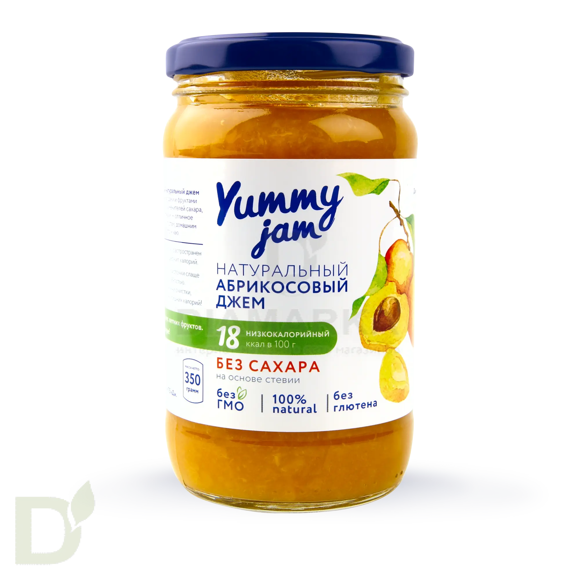 Джем YUMMY Абрикосовый 350 гр.