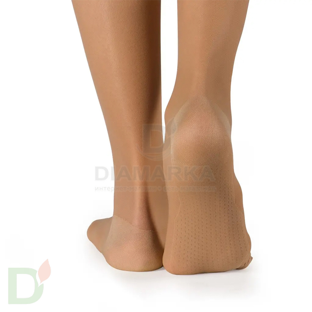 Чулки компрессионные B.Well JW-222 прозрачные с ажурным верхом, II класс компрессии