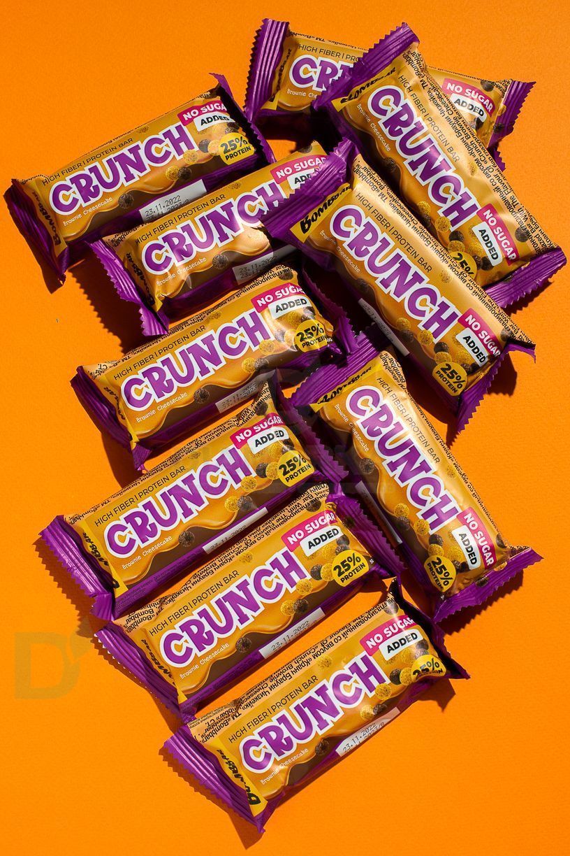 Батончик протеиновый BOMBBAR глазированный Кранч Ваниль Чизкейк 50гр. в Москве