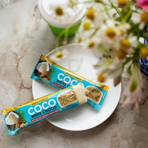 Батончик Snaq Fabriq глазированный Кокосово-миндальный десерт 40гр* в Москве