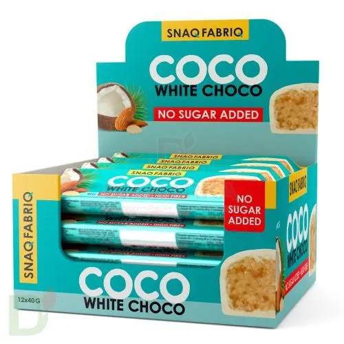 Батончик Snaq Fabriq глазированный Кокосово-миндальный десерт 40гр* в Москве