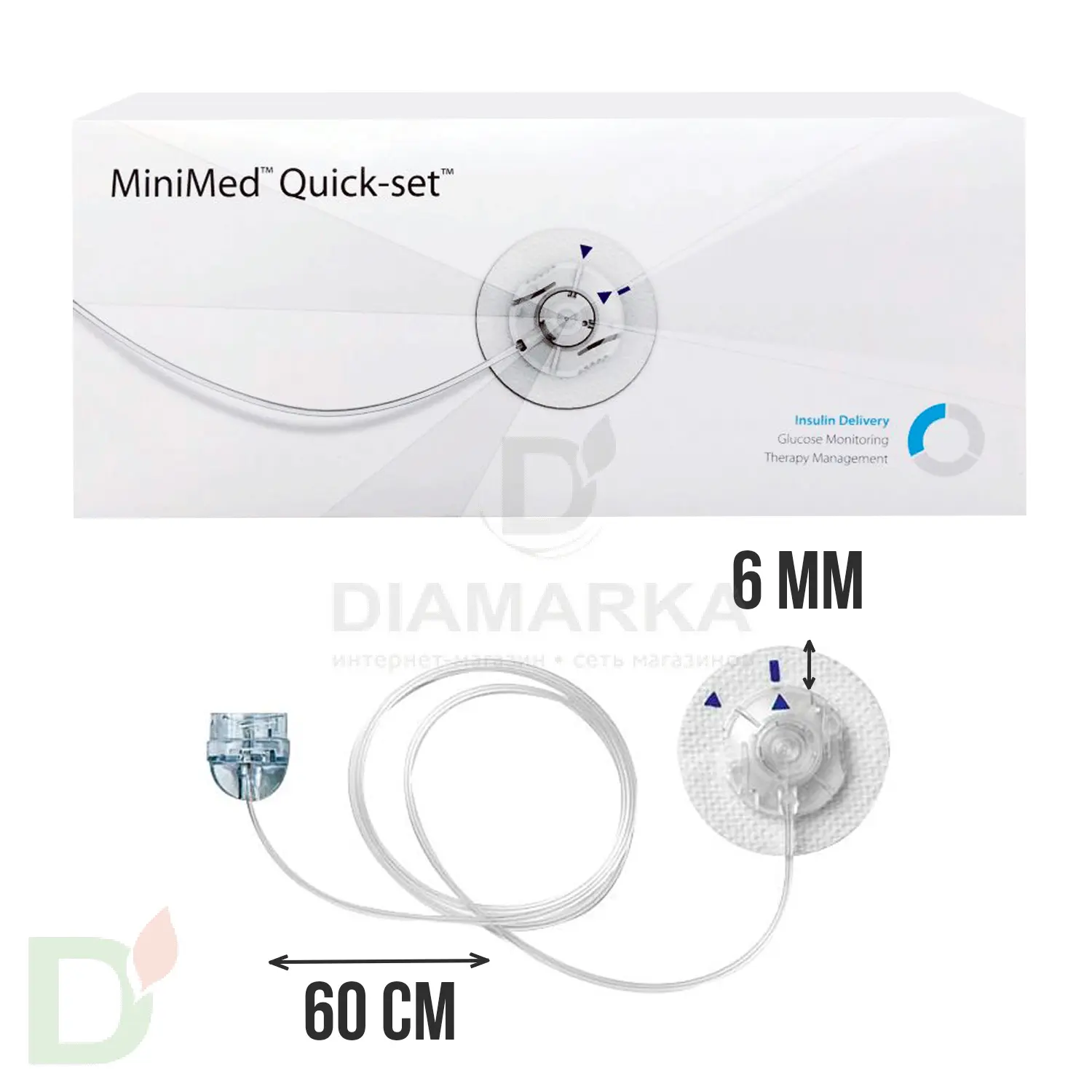 Катетер Quick-Set / Квик-Сет, 6/60 (MMT-399А), 1 шт.