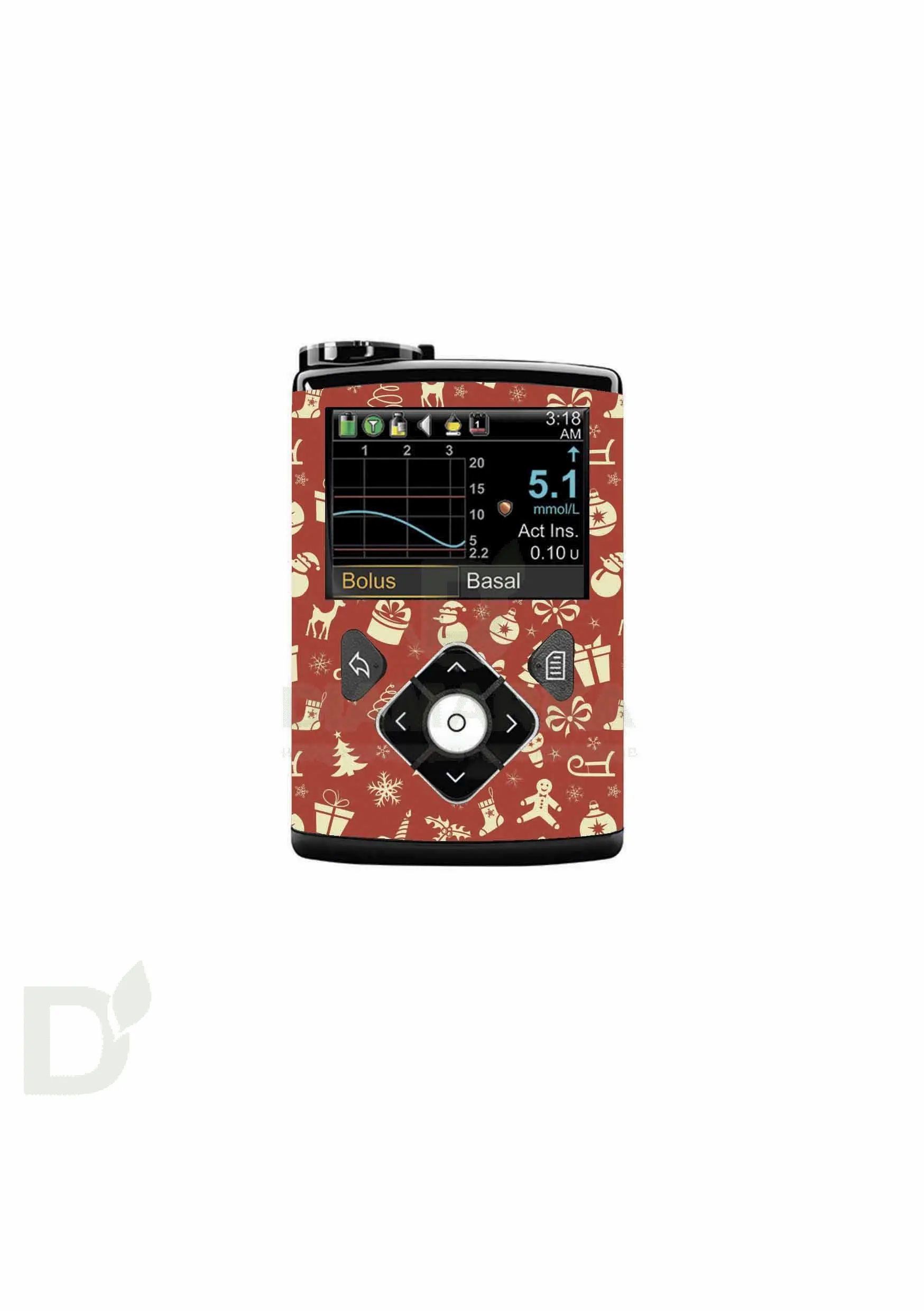 Наклейка на инсулиновую помпу Медтроник 640G, 720G, 740G и 780G