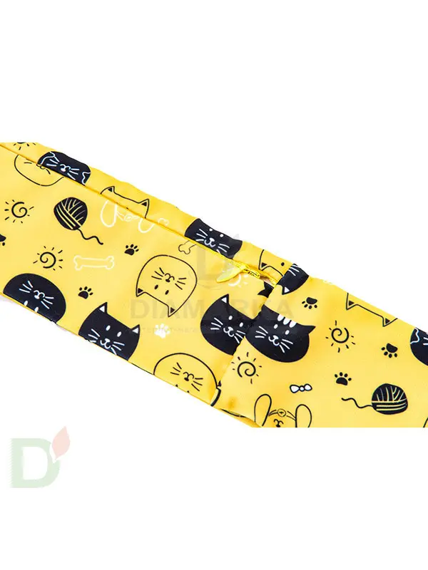 Пояс INSULA KIDS с ЗАМОЧКОМ для ношения помпы на талии Чёрный кот