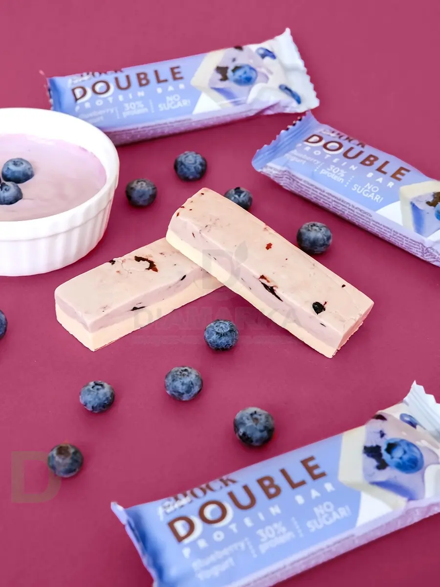 Батончик протеиновый FitnesShock Черничный йогурт 40гр. в Москве