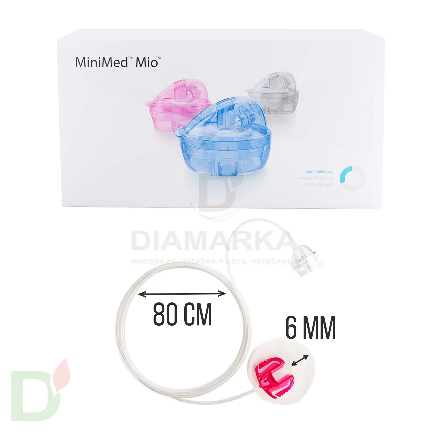 Катетер MIO / МИО 6/80 Розовый (MMT-925А),1 шт.