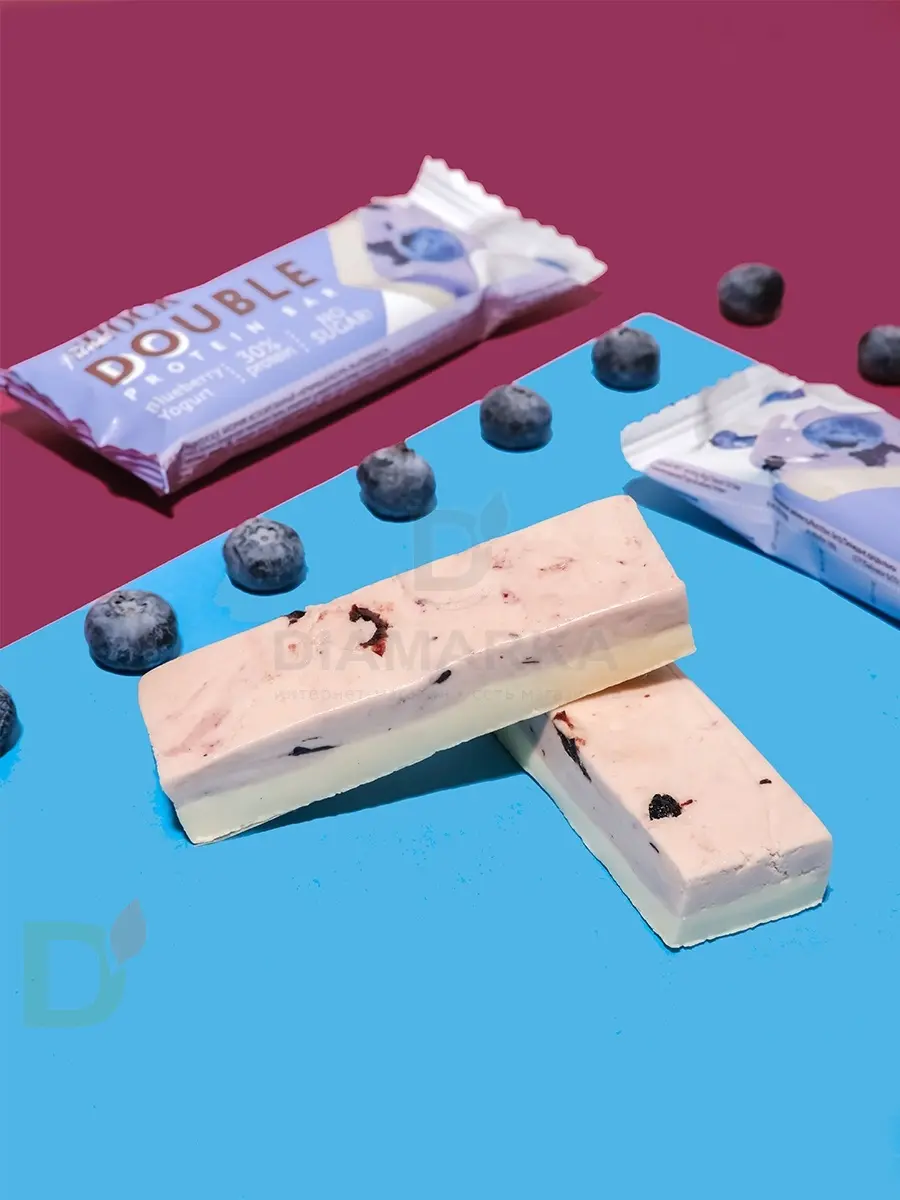 Батончик протеиновый FitnesShock Черничный йогурт 40гр. в Москве