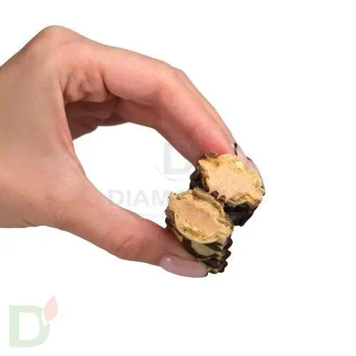 Батончик Snaq Fabriq вафельный с молочно-ореховой пастой БЕЗ САХАРА 20гр