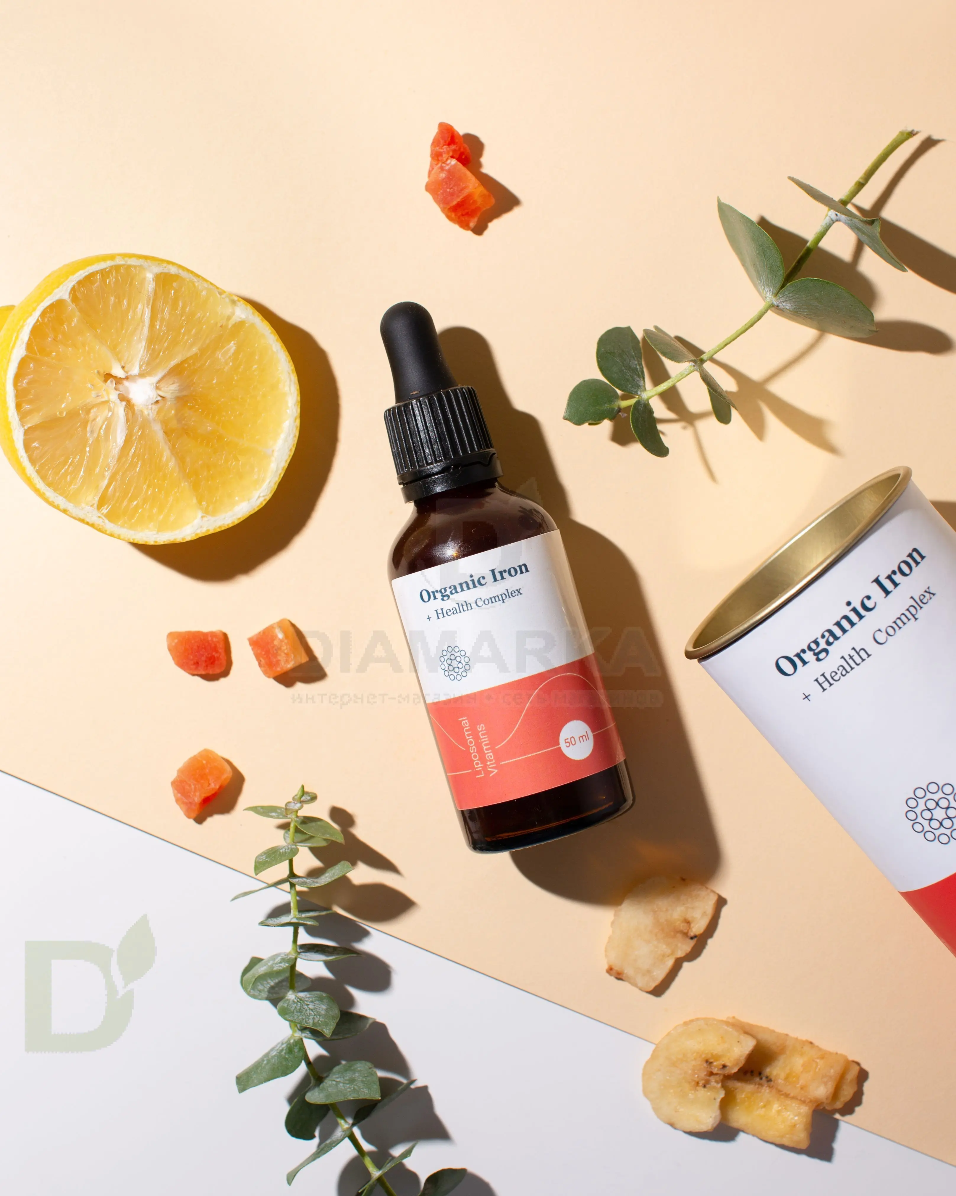 Витамины Liposomal Vitamins ORGANIC IRON 50мл флакон в Москве