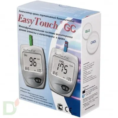 Анализатор крови EasyTouch GC на холестерин и глюкозу купить в Москве ...
