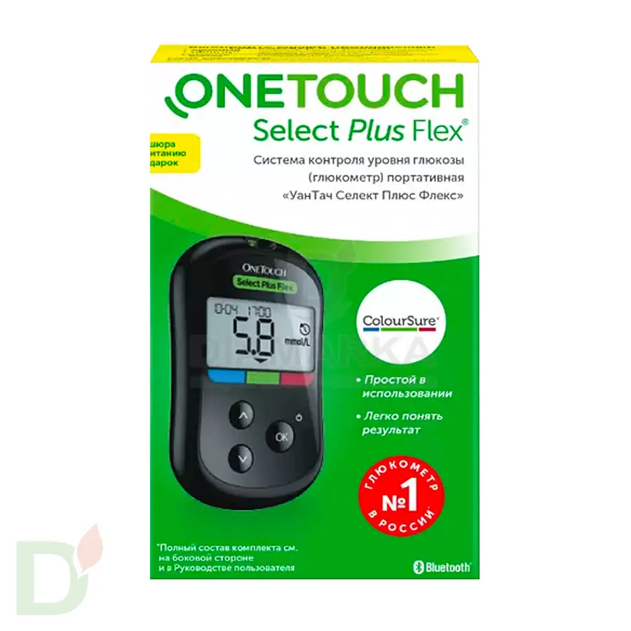 Глюкометр OneTouch Select Plus Flex в Москве