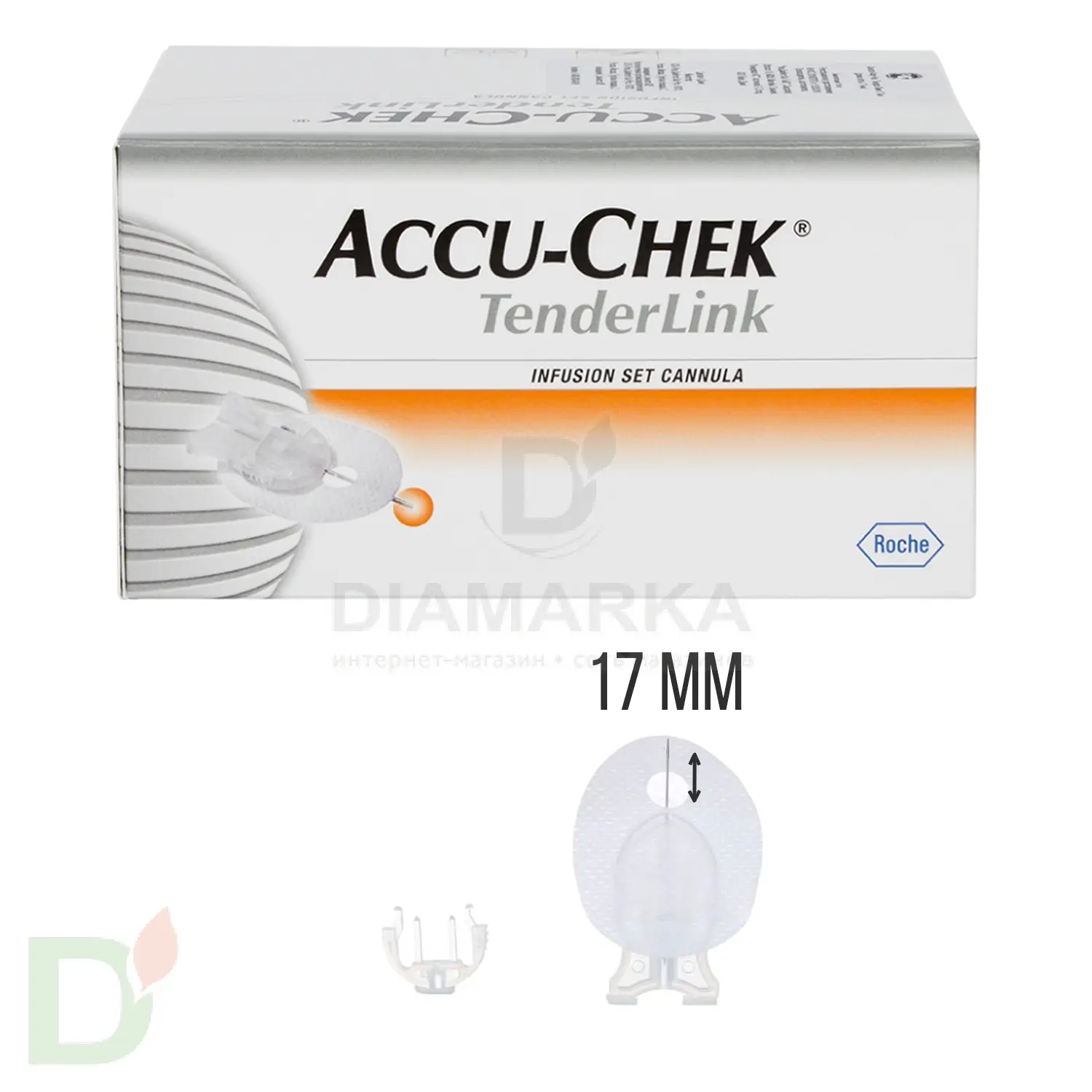 Акку-Чек ТендерЛинк, игла 17мм, 1 шт. в Москве