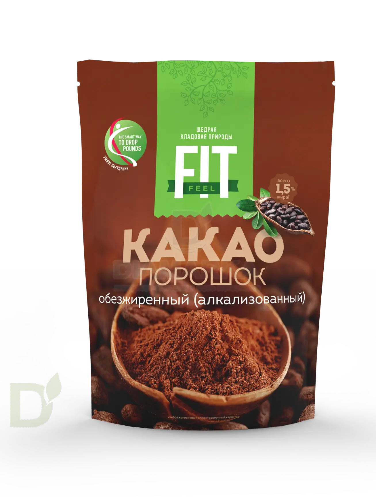 Какао обезжиренный ФитПарад 150 гр