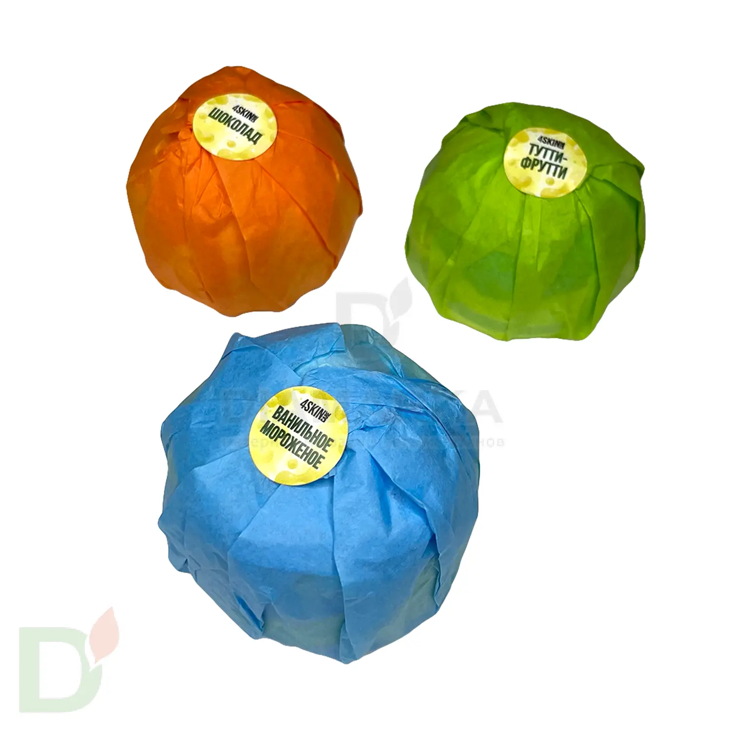 Бокс - Бомбочки для ванны детские (з шт в комплекте) в Москве