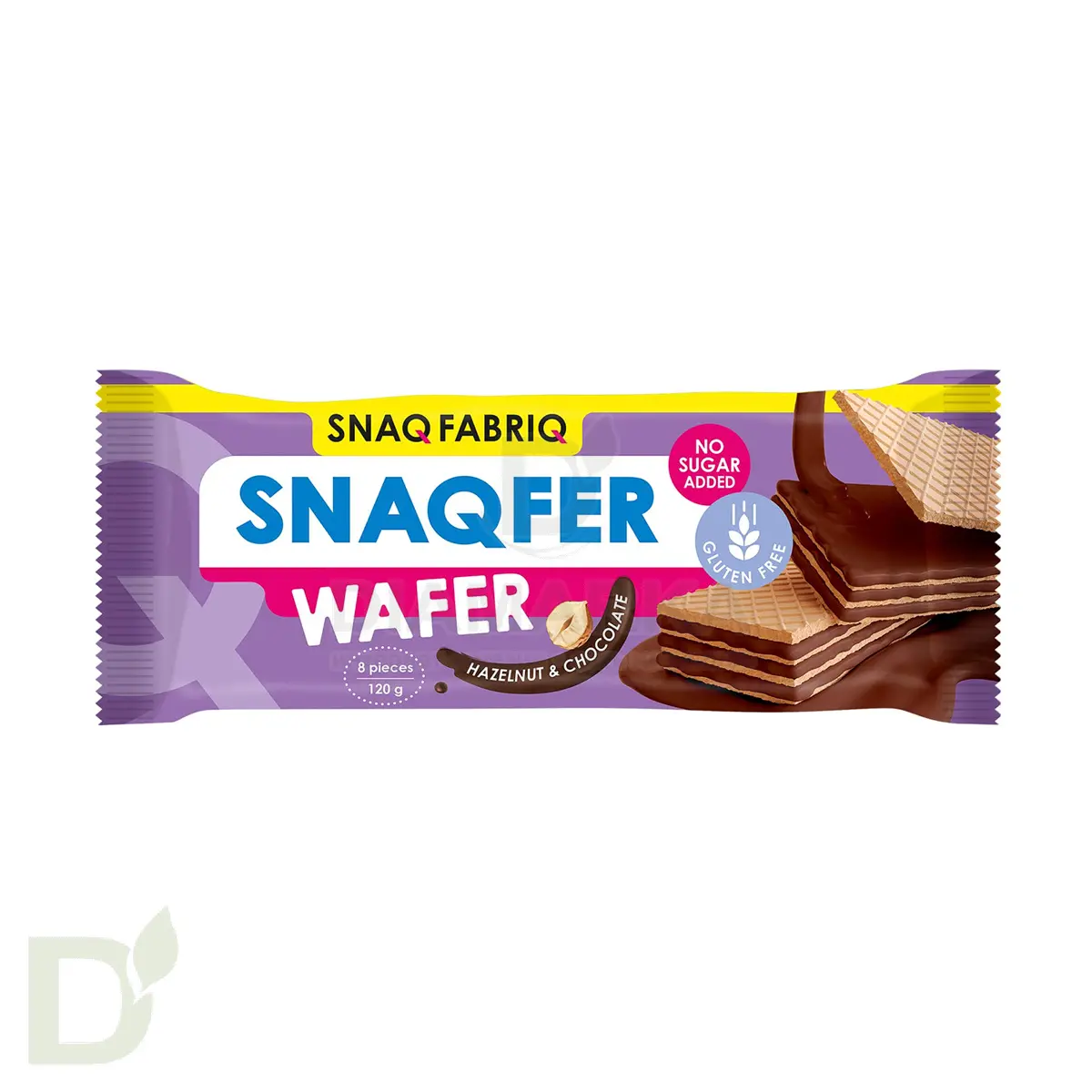 Вафли Snaq Fabriq WAFER неглазированные шоколад-фундук, 120гр в Москве