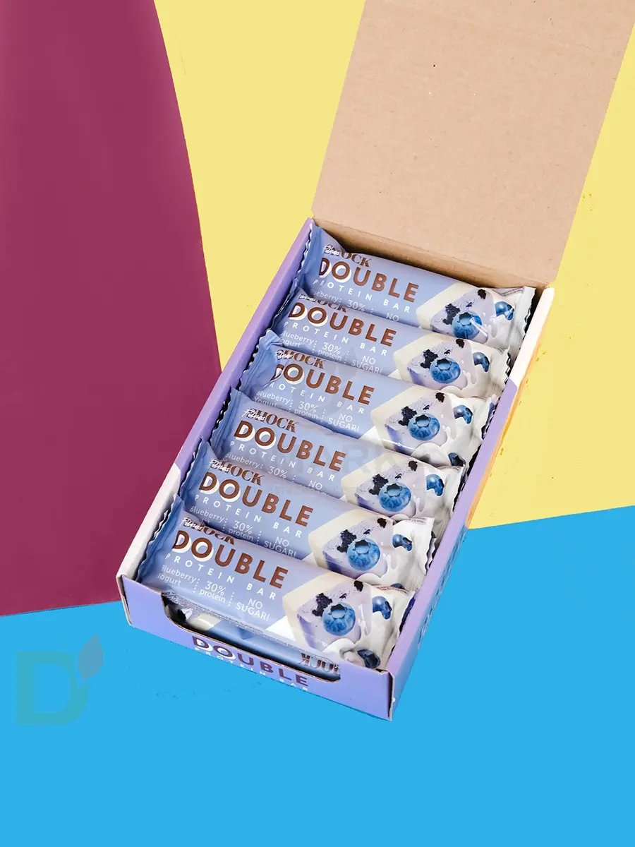 Батончик протеиновый FitnesShock Черничный йогурт 40гр. в Москве