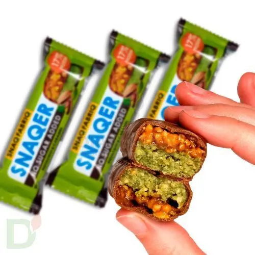 Батончик Snaq Fabriq глазированный Фисташка и карамель 50гр. в Москве