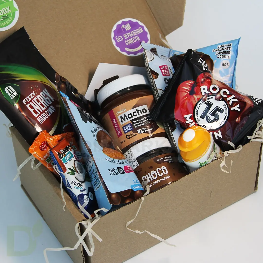 Бокс с полезными продуктами "ПП-box Без угрызений совести" в Москве